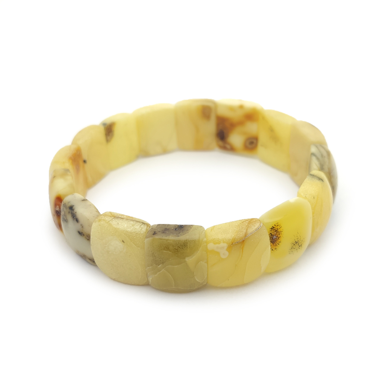 Браслет пласт. янтарь 3371119514