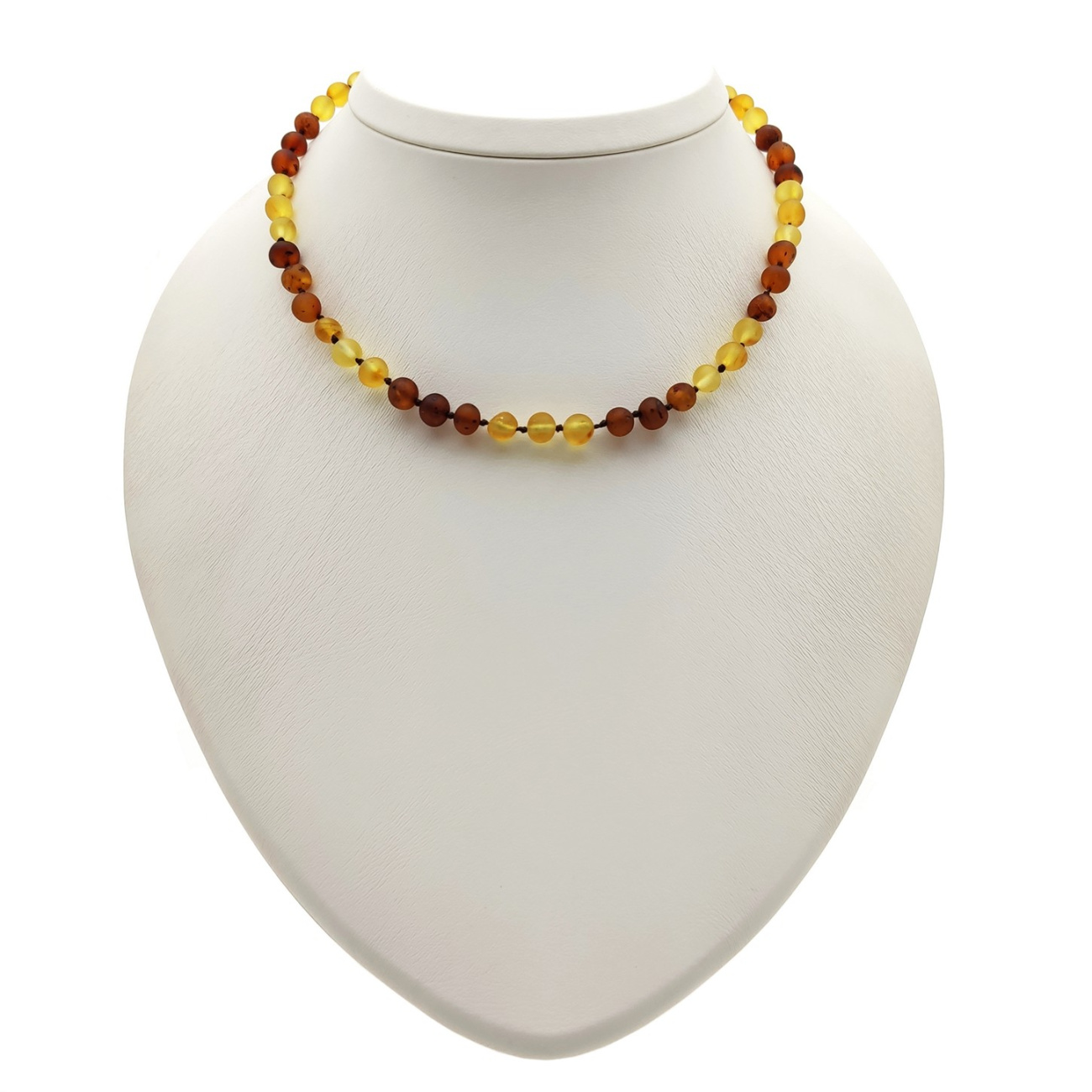 Бусы детские из янтаря