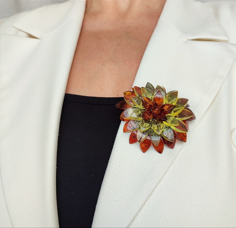 Брошь-кулон 