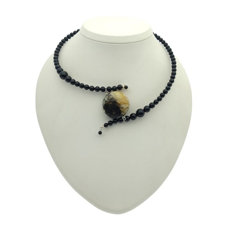 Колье "Италия" Янтарь