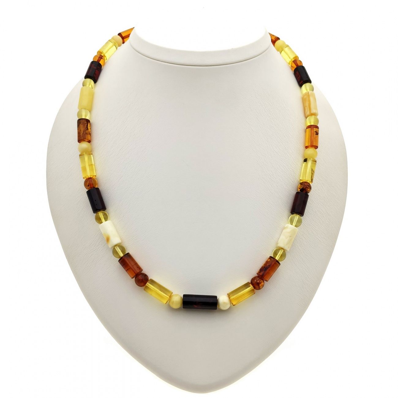 Бусы "Бочата" из янтаря