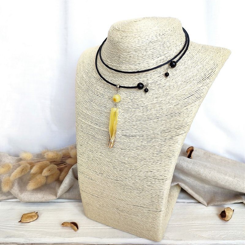 Колье "Италия" Янтарь