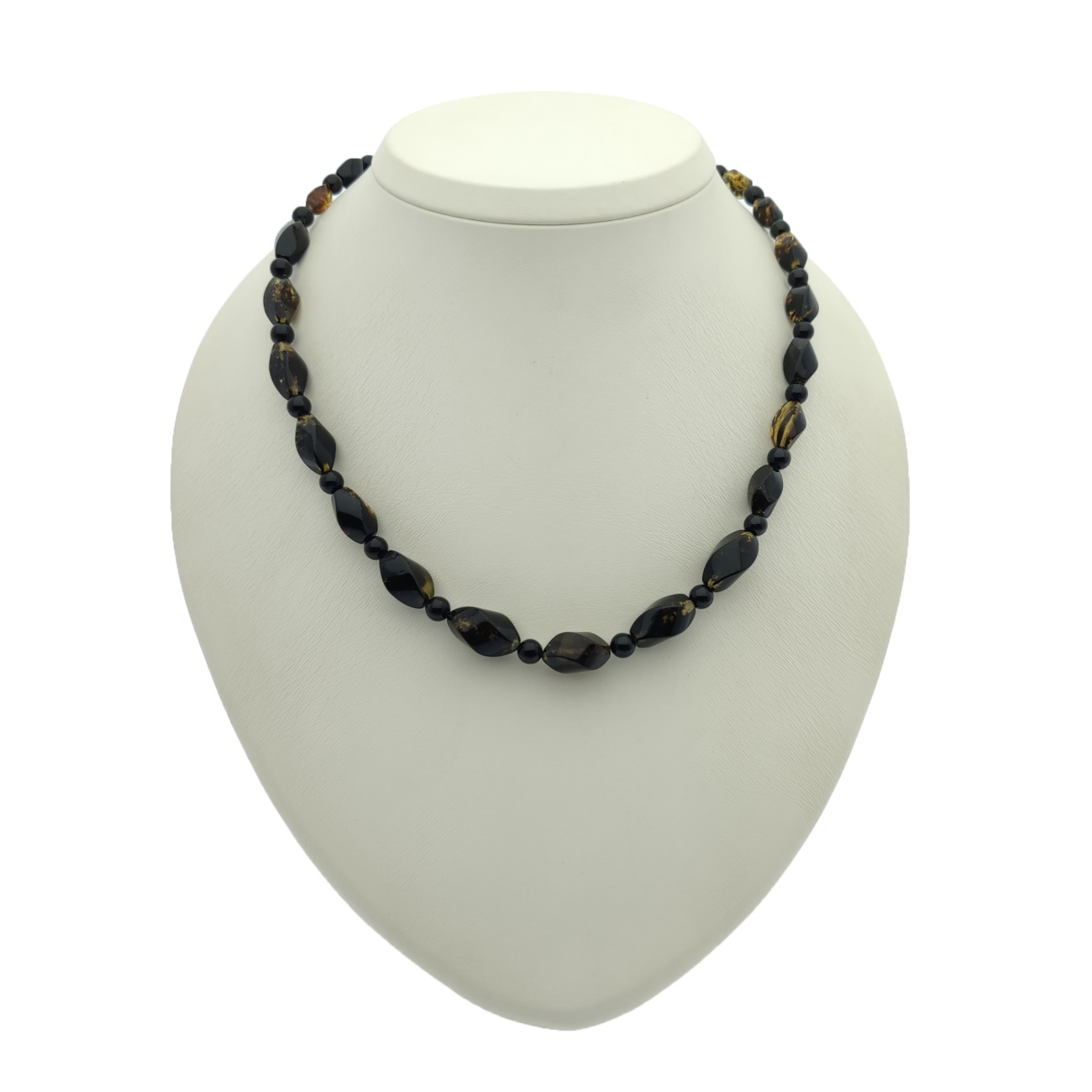 Бусы "Елена" из янтаря