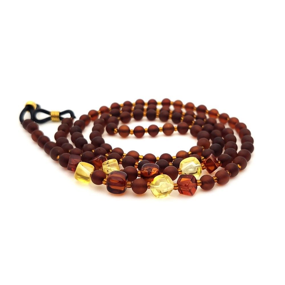 2,Шнурок для очков 5 в 1, янтарь