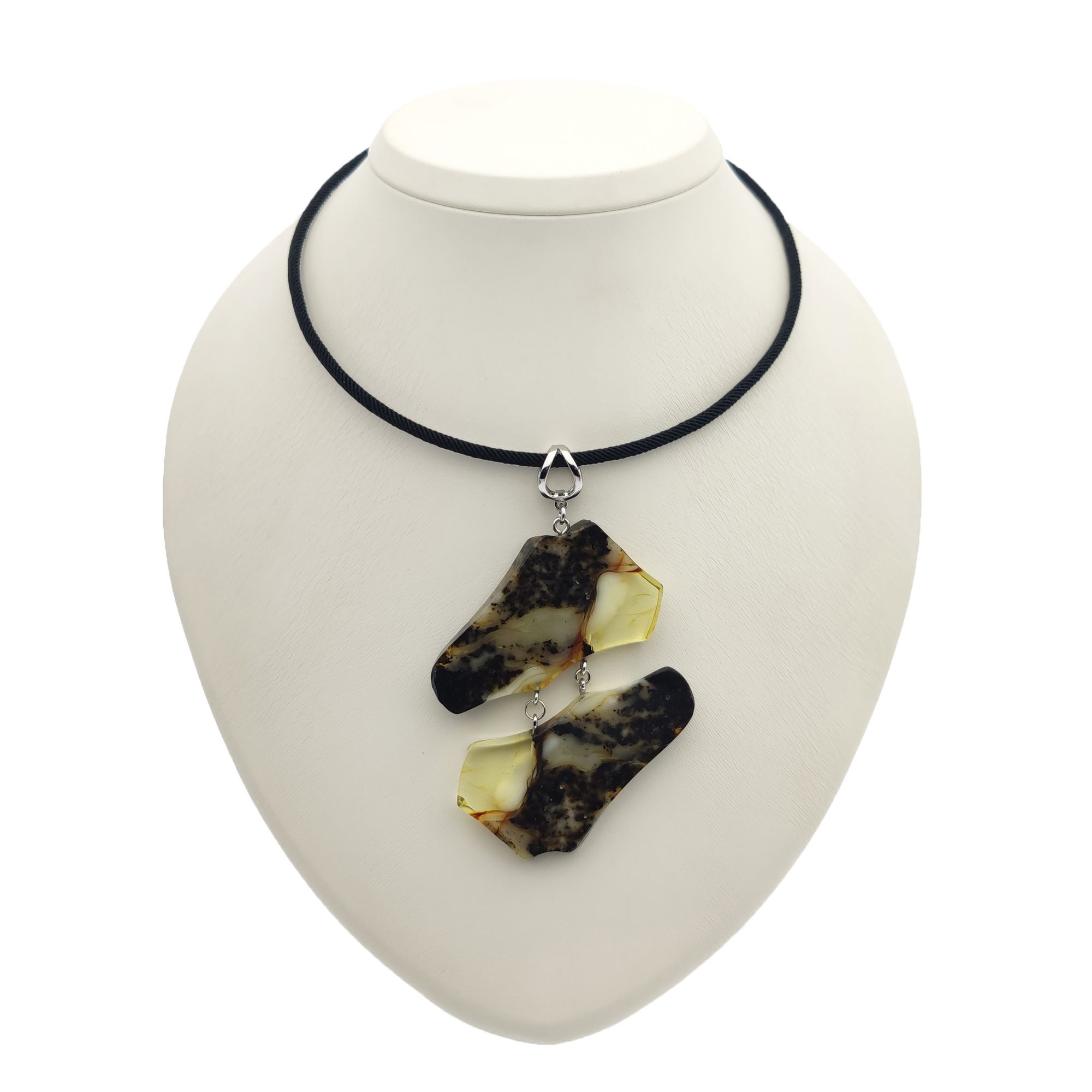 Колье авторское Янтарь