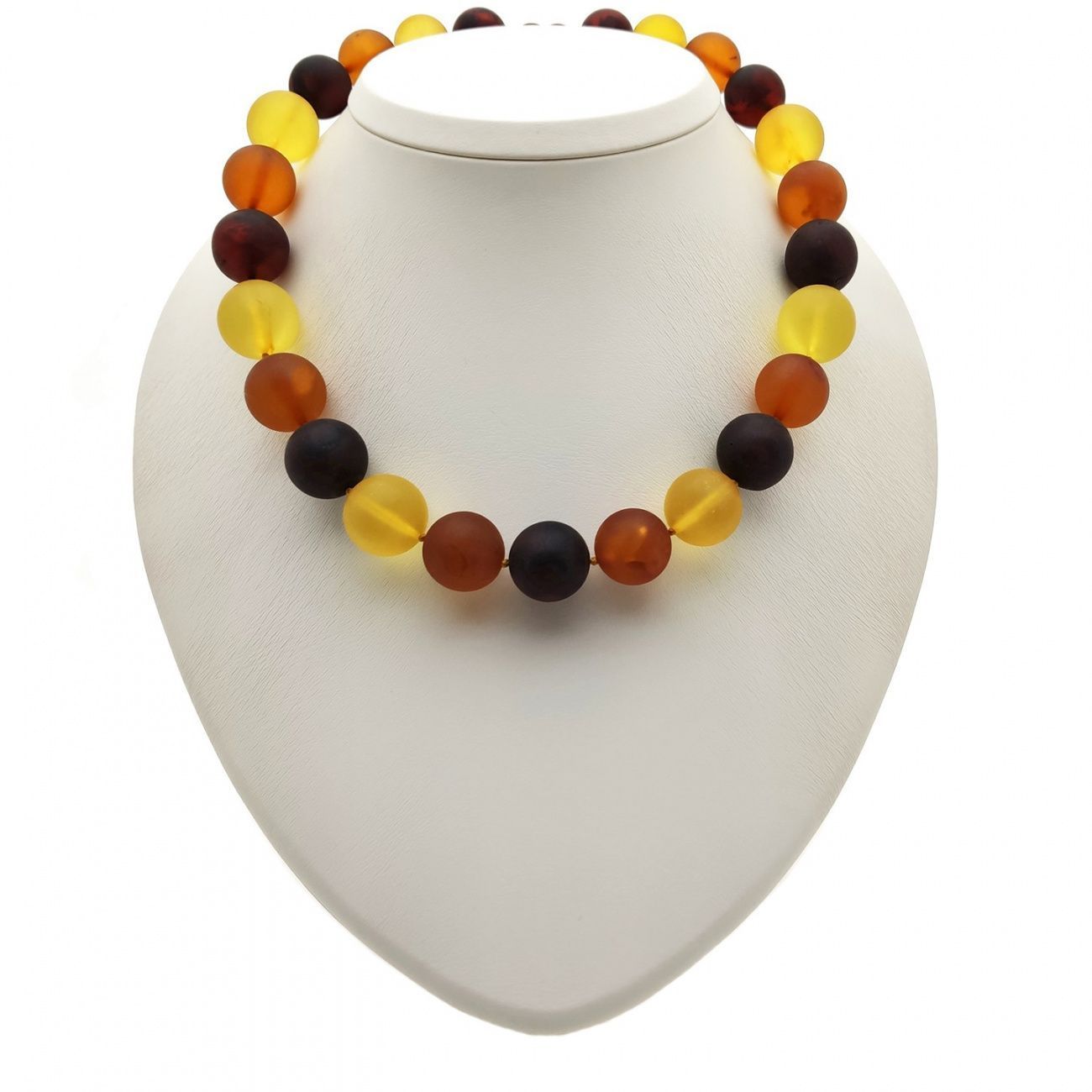 Бусы "Шар" из янтаря