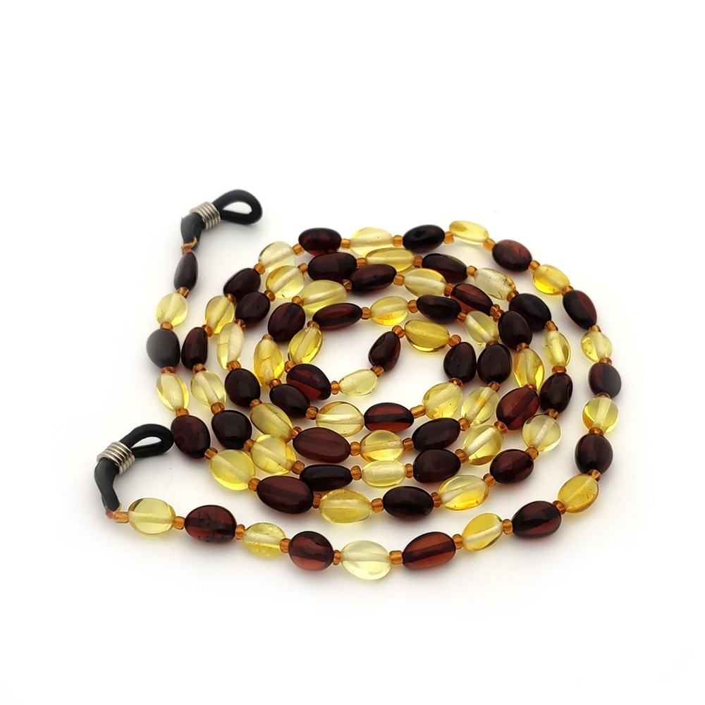 1,Шнурок для очков, янтарь