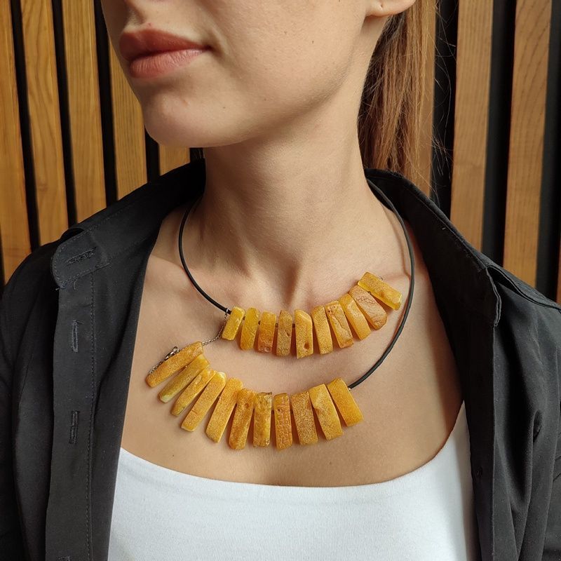 Колье Янтарь