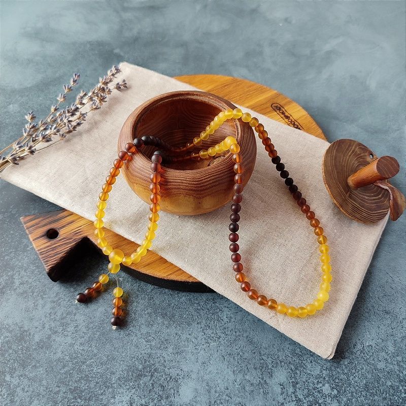 Четки будд. янтарь