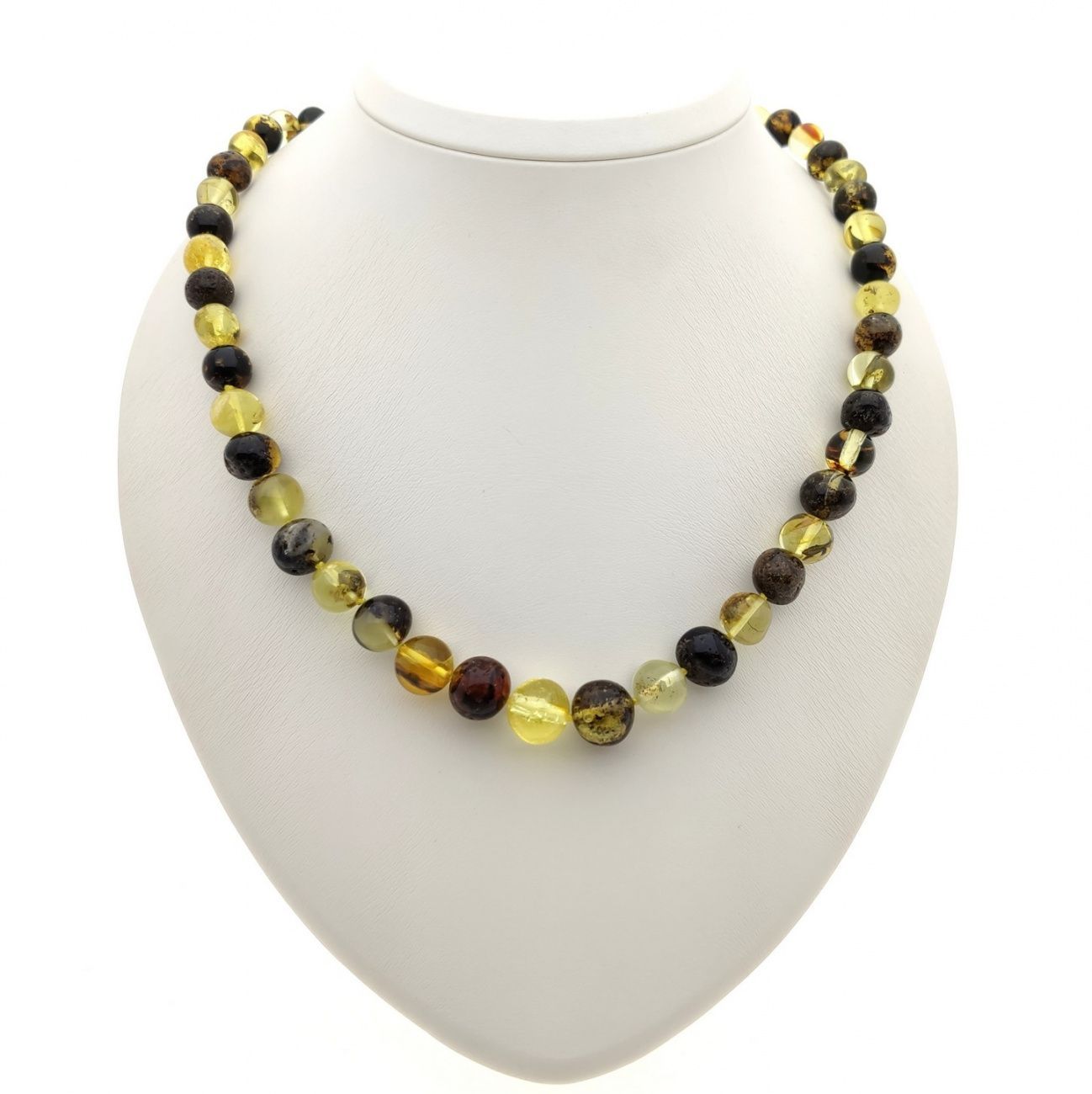 Бусы "Барок" янтарь