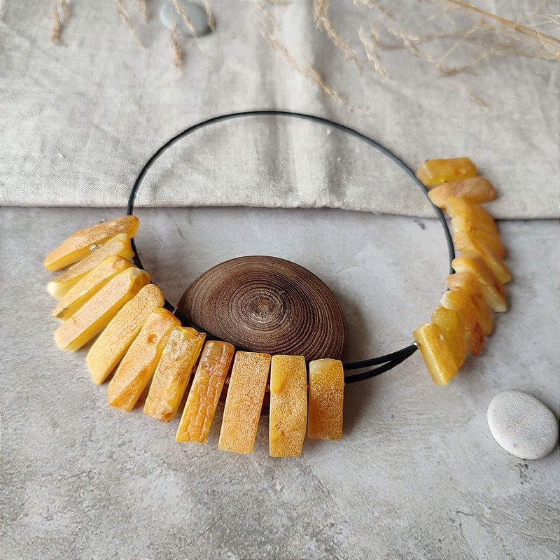 Колье Янтарь