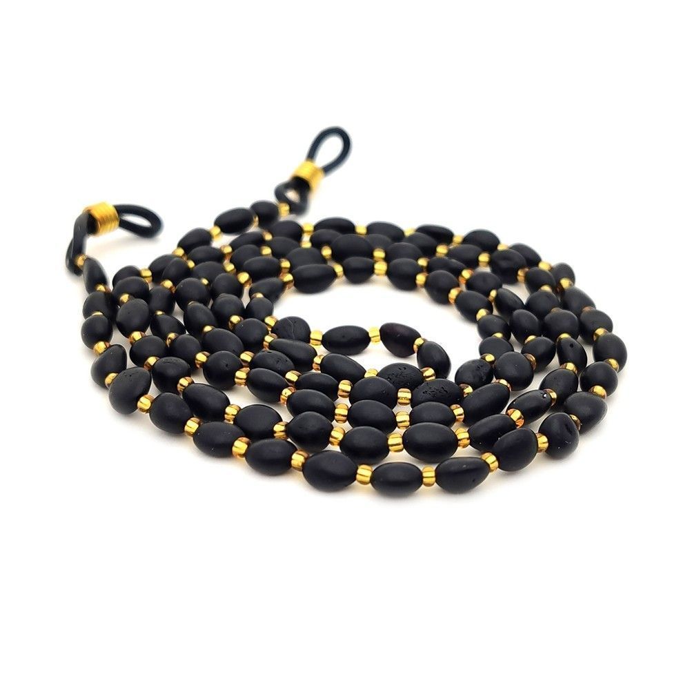 1,Шнурок для очков, янтарь