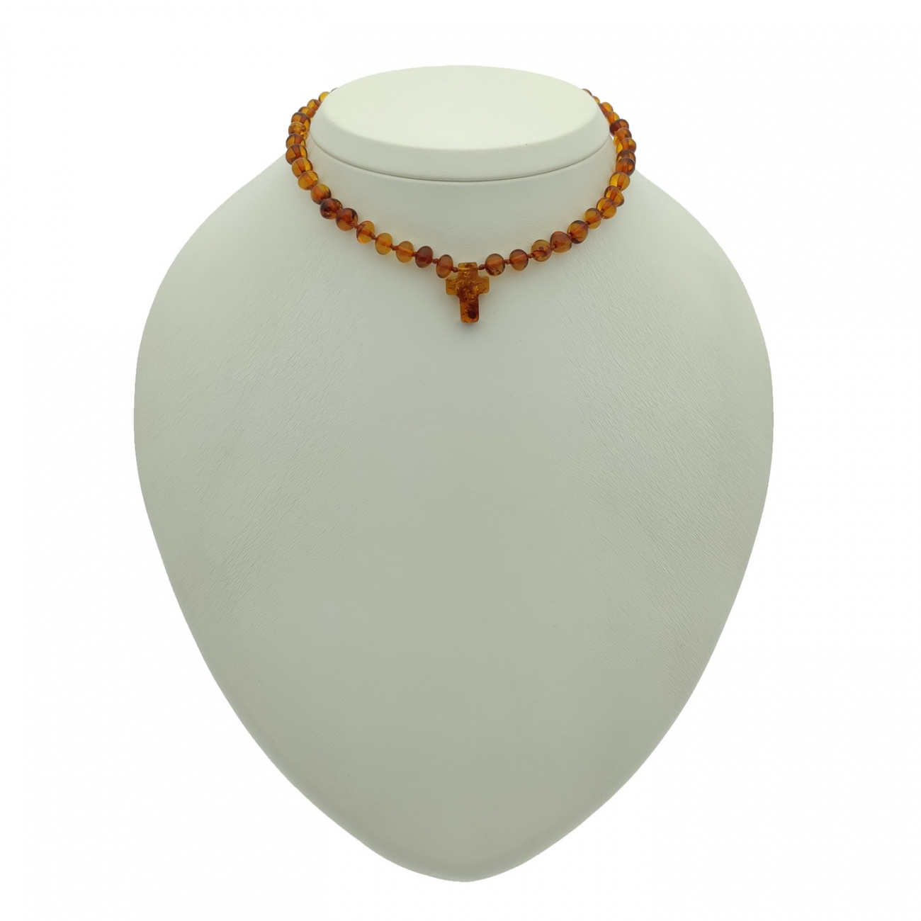 Бусы детские из янтаря