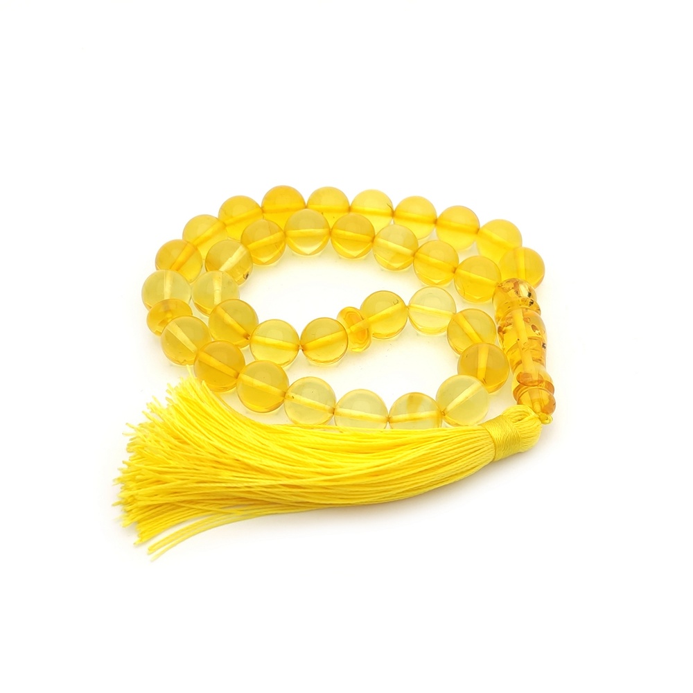 Четки мусульманские янтарь 9401100041