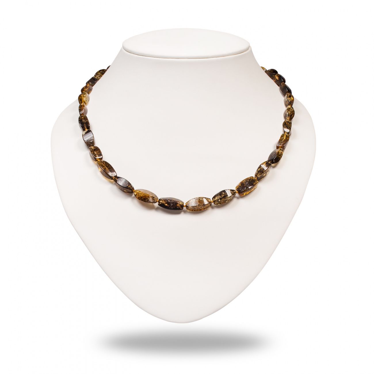 Бусы "Аленка" из янтаря