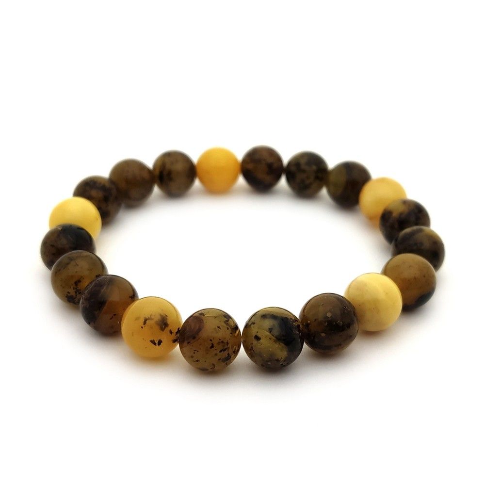 Браслет "Шар" янтарь