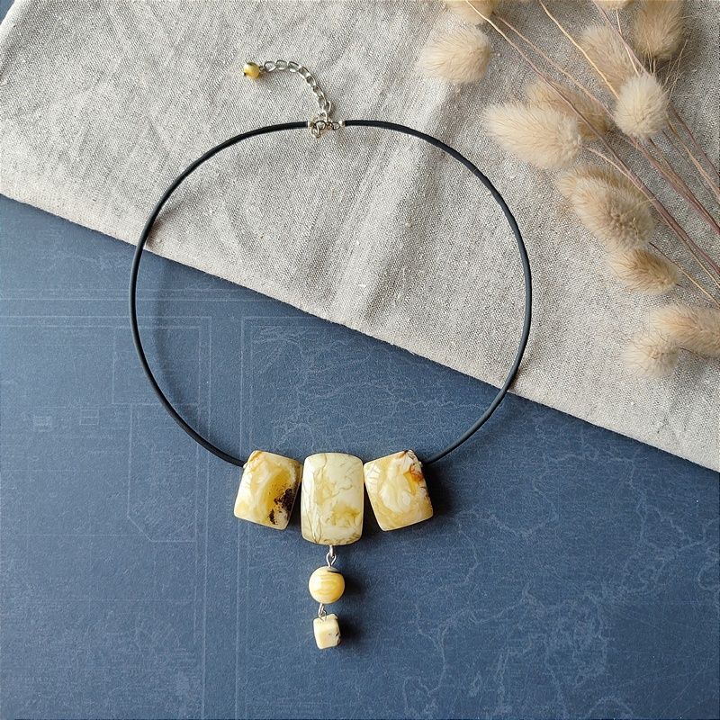 Колье "Хлоя" Янтарь