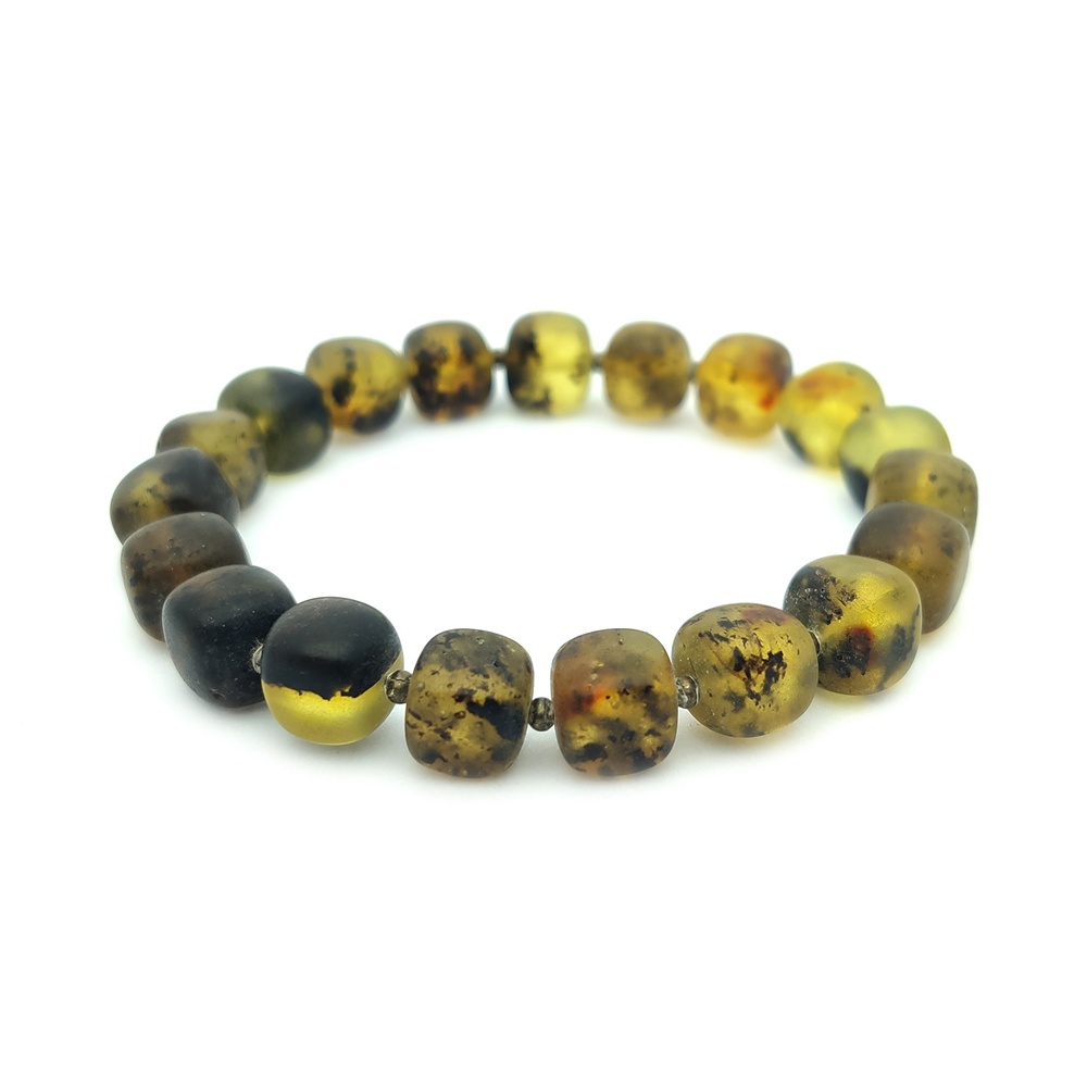 Браслет "Куб" янтарь