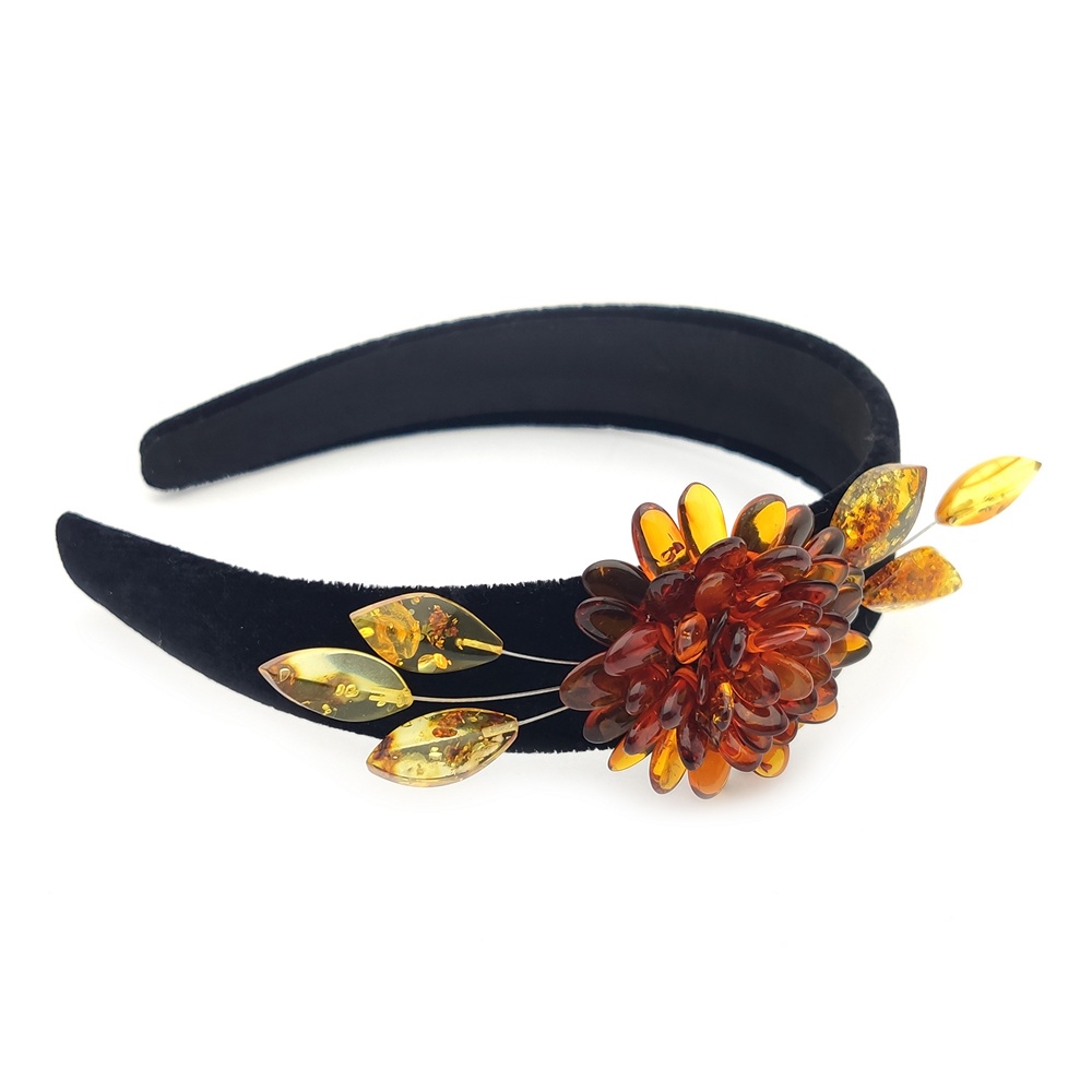 Ободок №1 для волос Янтарь 610311823 (2)