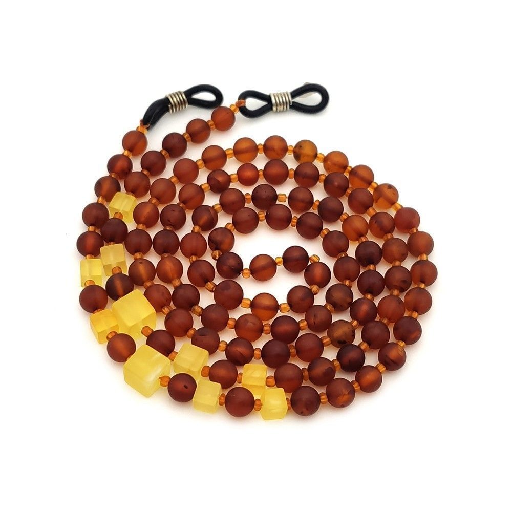 2,Шнурок для очков, янтарь