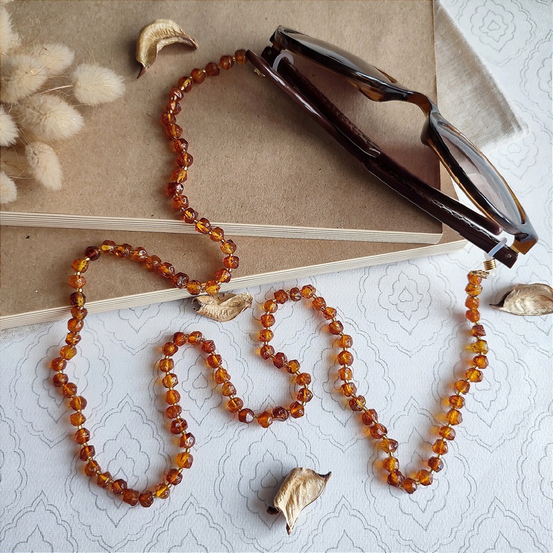 Шнурок для очков 5 в 1, янтарь 8122020285 (1)