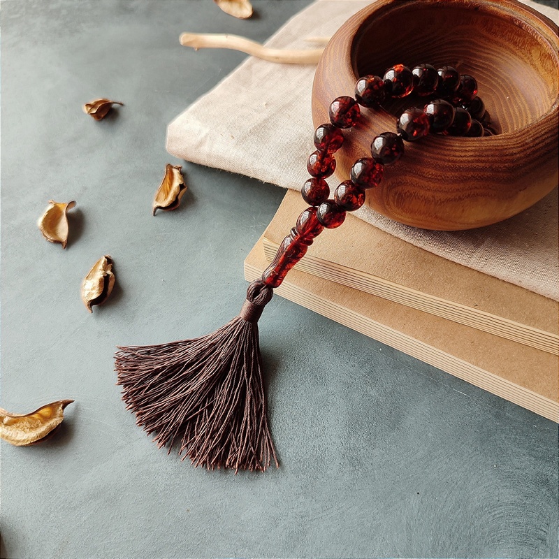 Четки мусульманские, Янтарный пресс