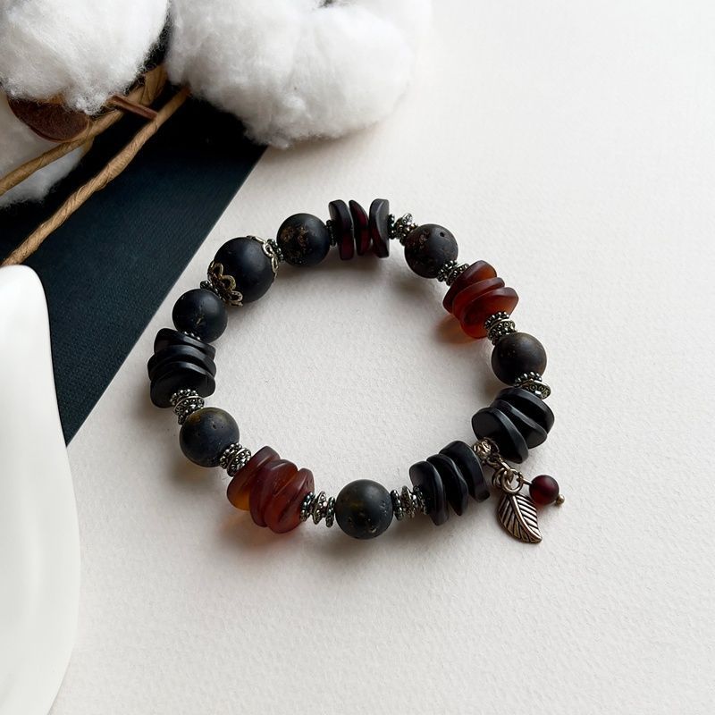 Браслет "Фантазия" янтарь