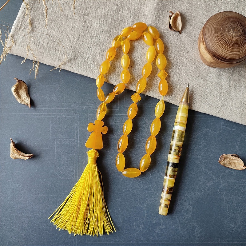 Четки православные, янтарь 9313100152 (4)