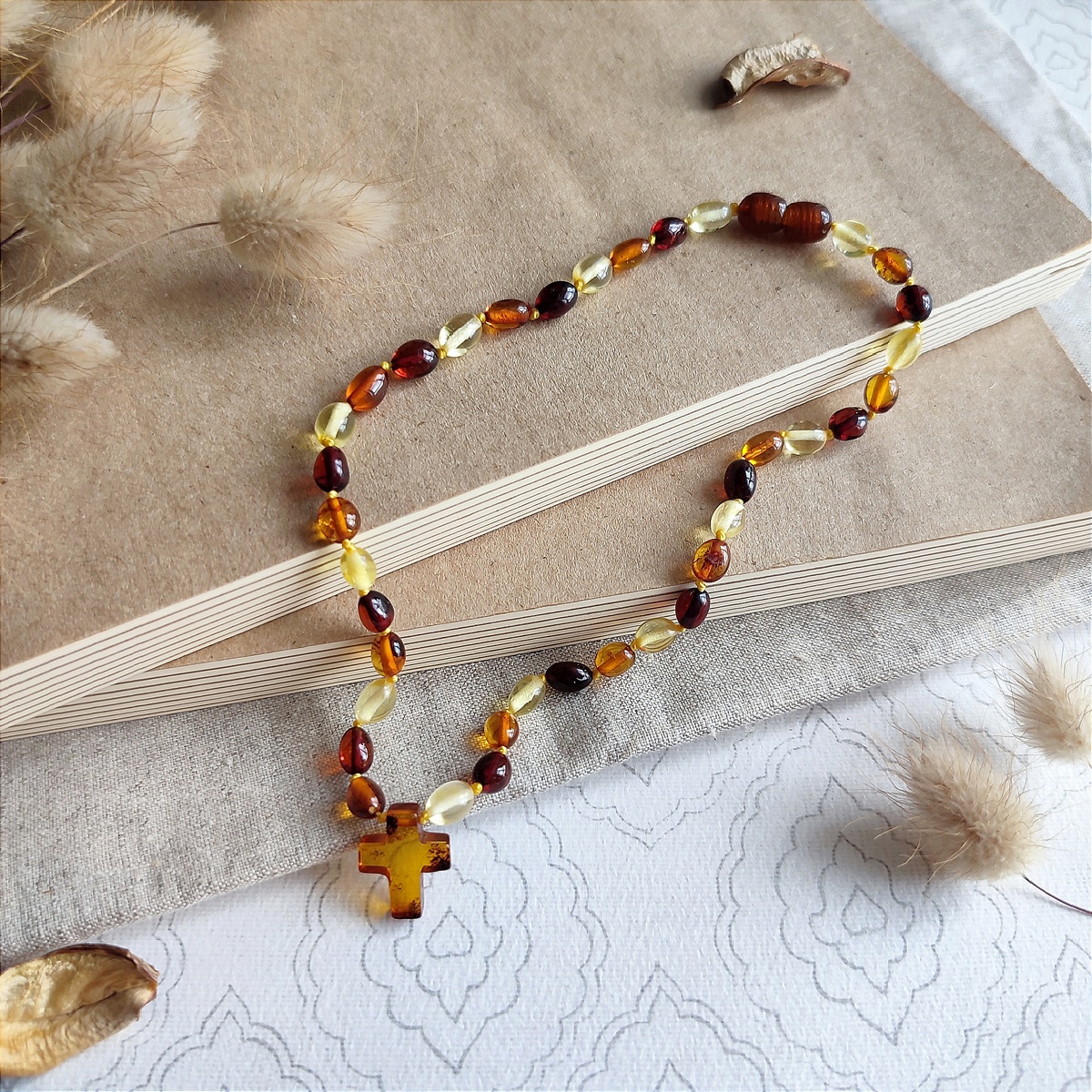 Бусы детские из янтаря 5503029935 (1)