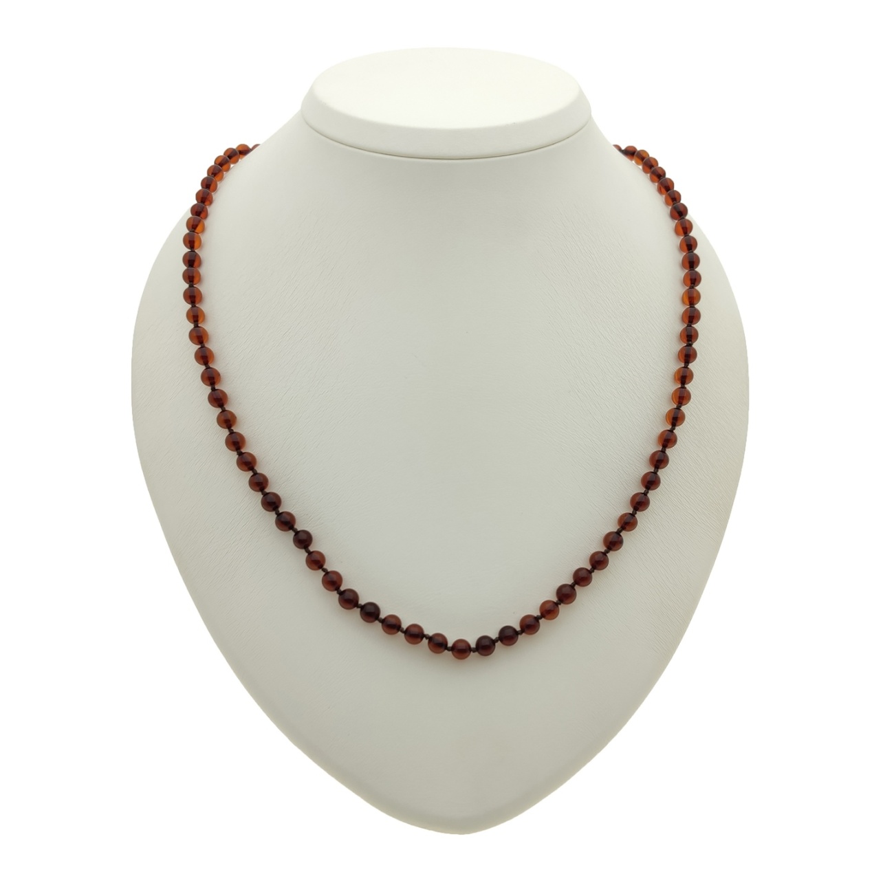 Бусы "Шар" из янтаря