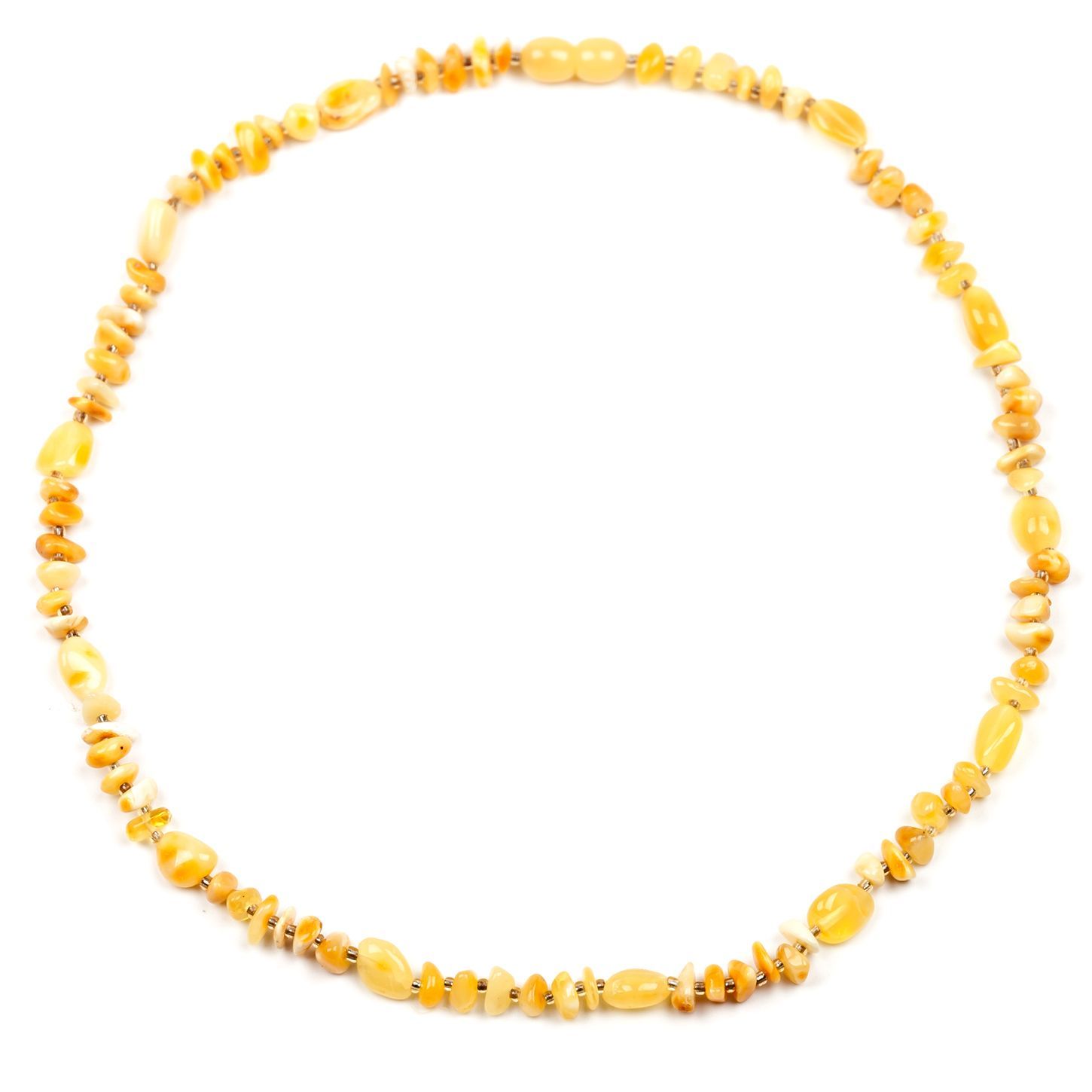 Бусы "Барбарис"из янтаря
