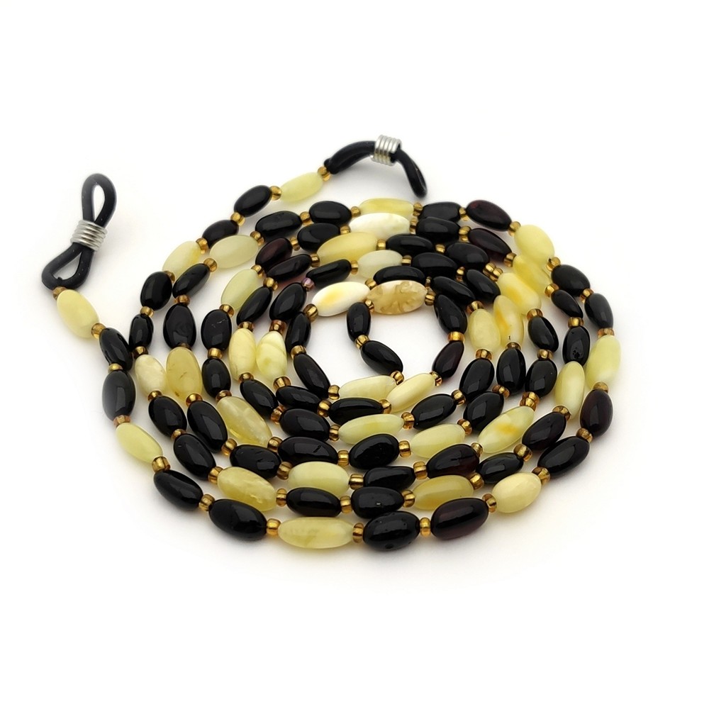 1,Шнурок для очков, янтарь