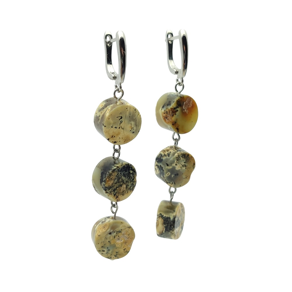 Серьги, Янтарь,ПСР 2033205309