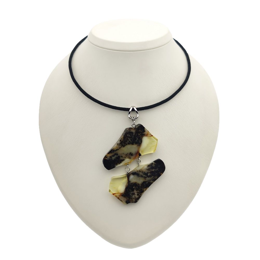 Колье авторское Янтарь