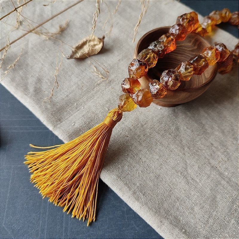 Четки мусульманские янтарь