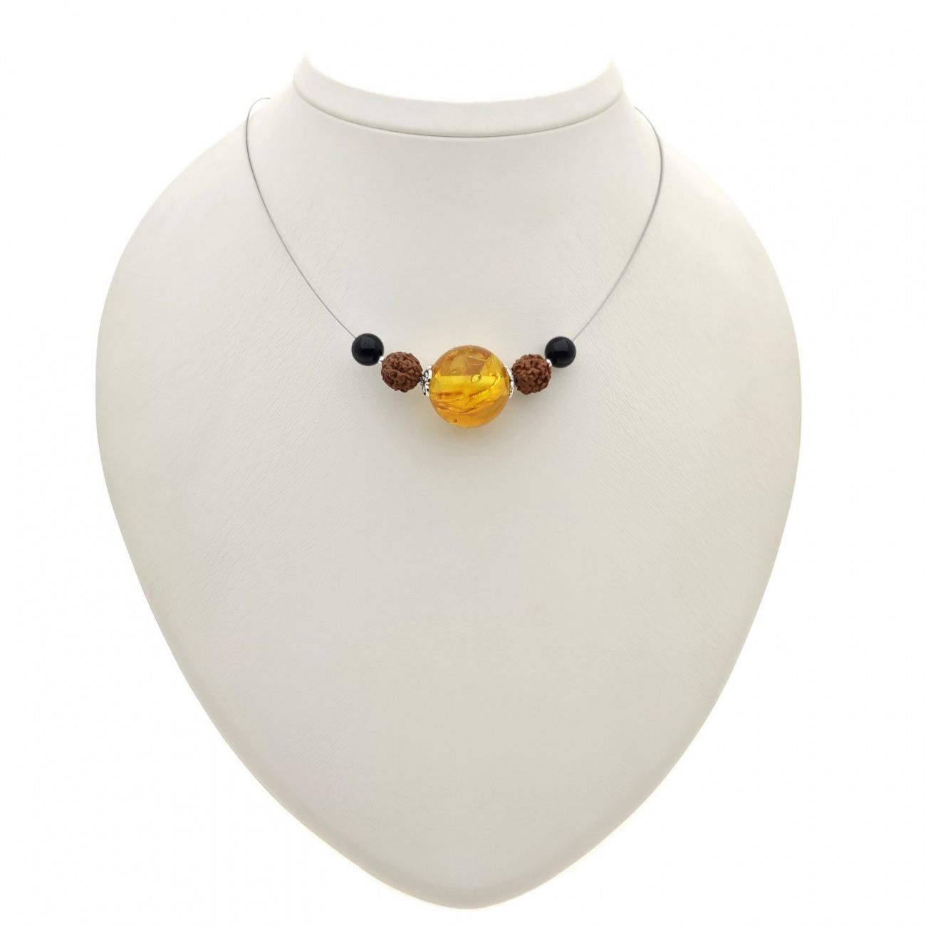 Колье Янтарь
