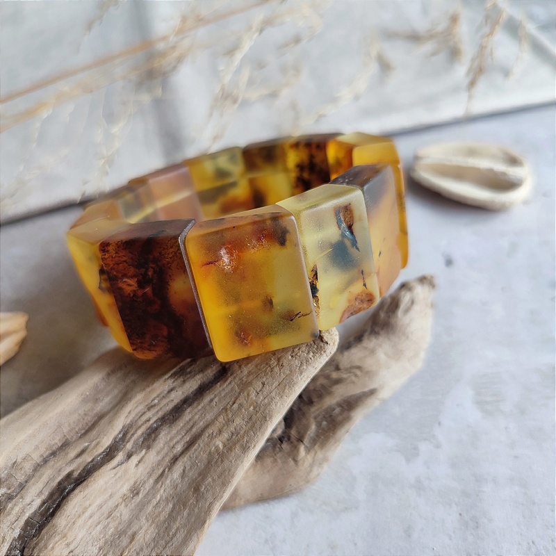 Браслет Мужской янтарь 3421119482 (4)