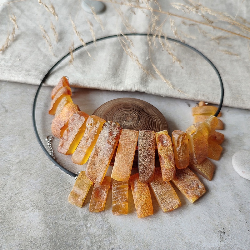 Колье Янтарь