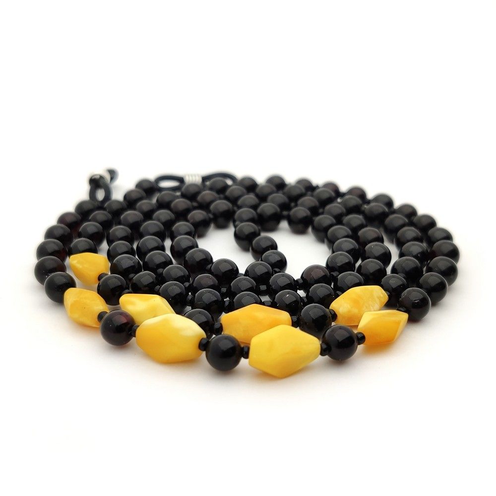 2,Шнурок для очков 5 в 1, янтарь