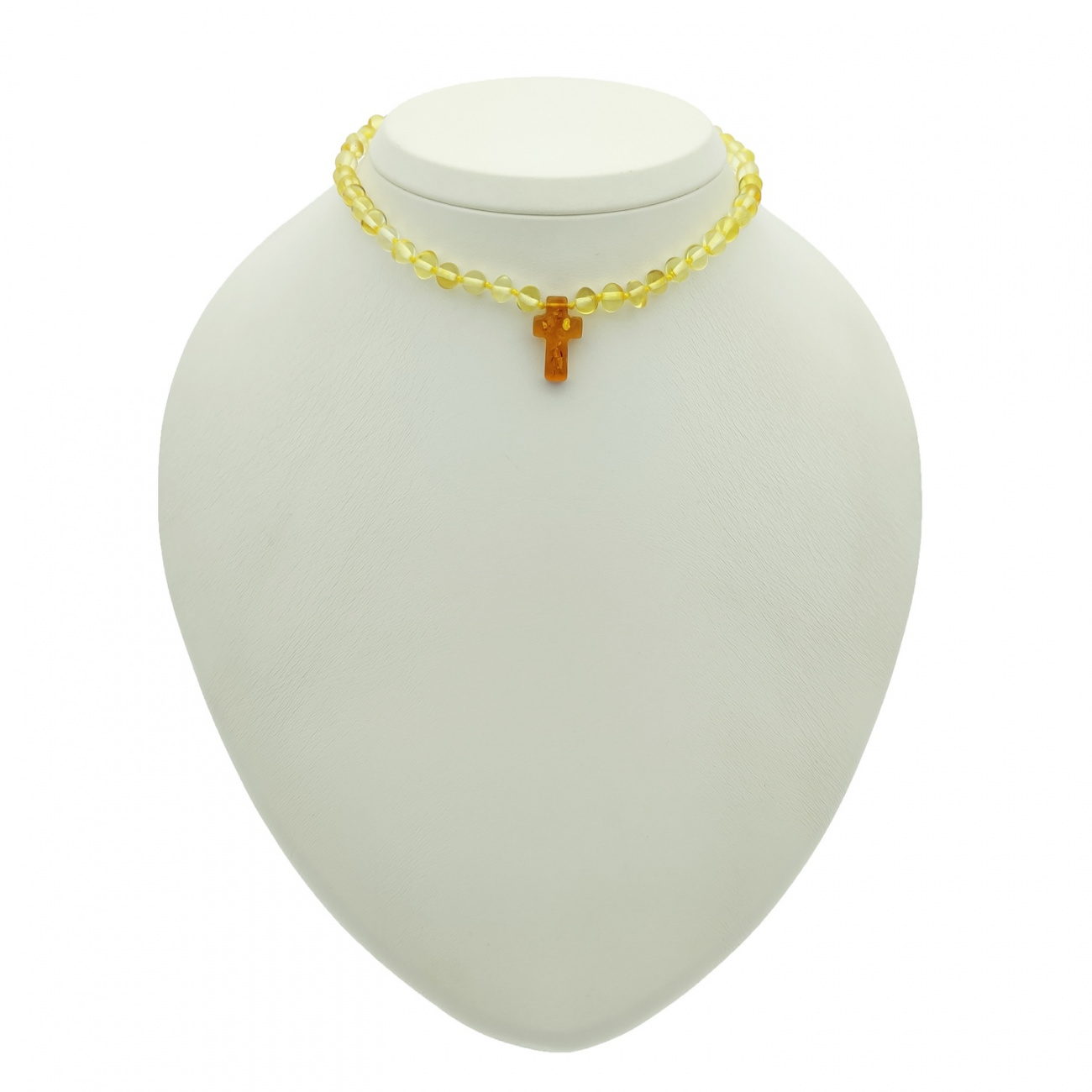 Бусы детские из янтаря