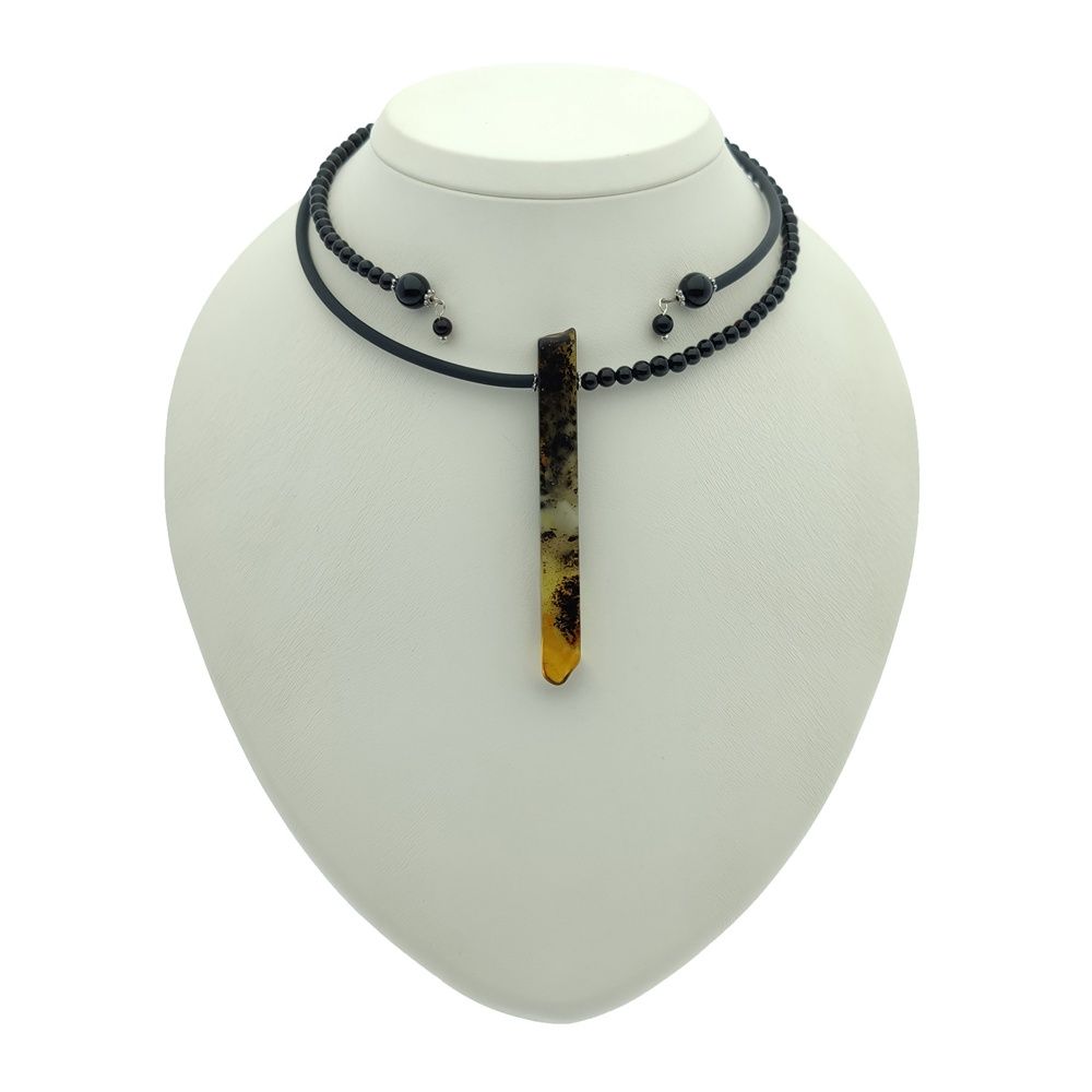 Колье "Италия" Янтарь