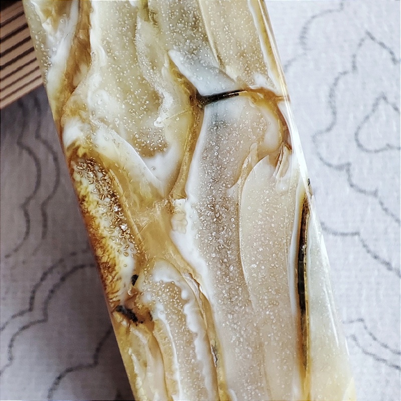 Колье "Геометрия" Янтарь