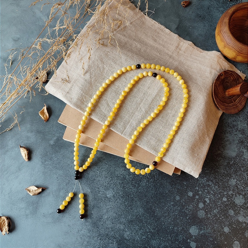 Четки будд. янтарь