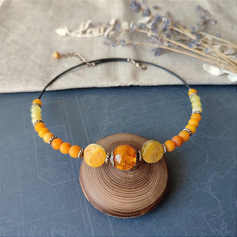 Колье Янтарь 750207731 (1)