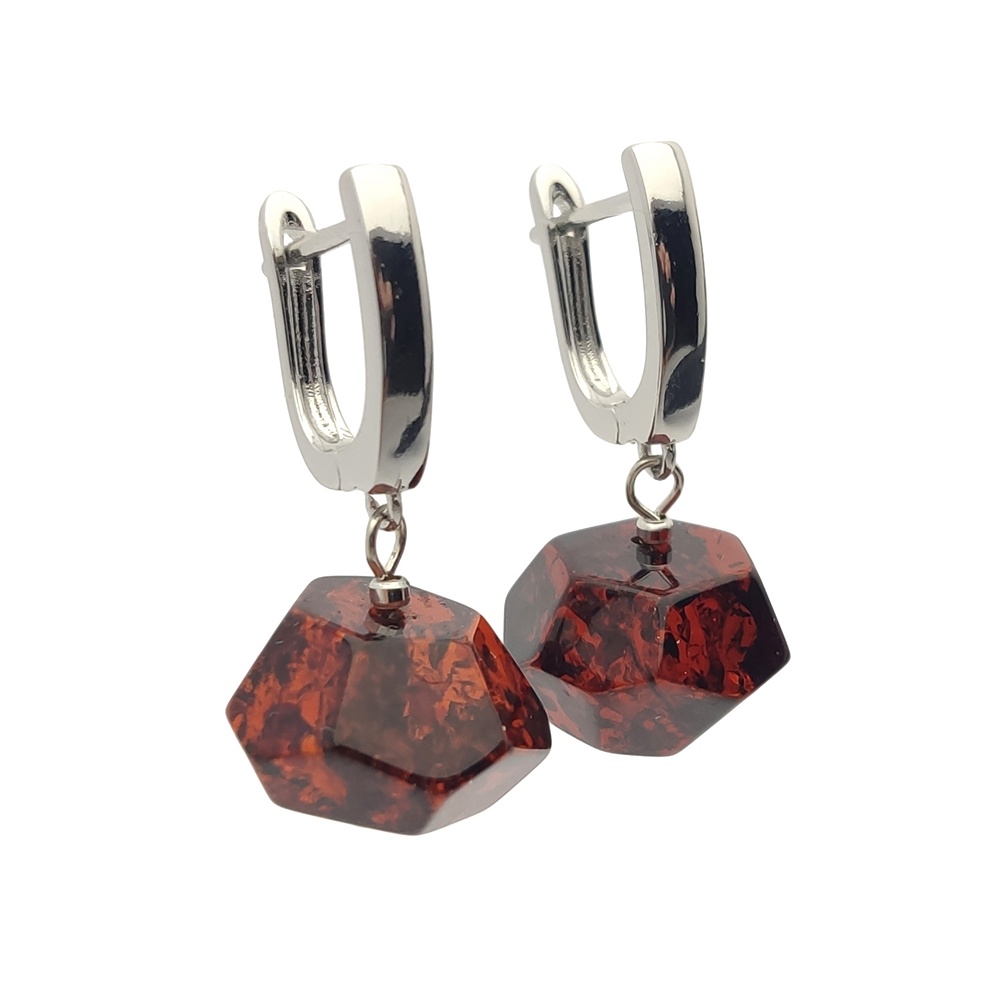 Серьги, Янтарь,ПСР 2003205105