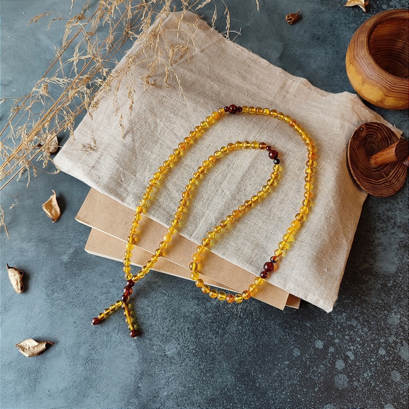 Четки будд. янтарь