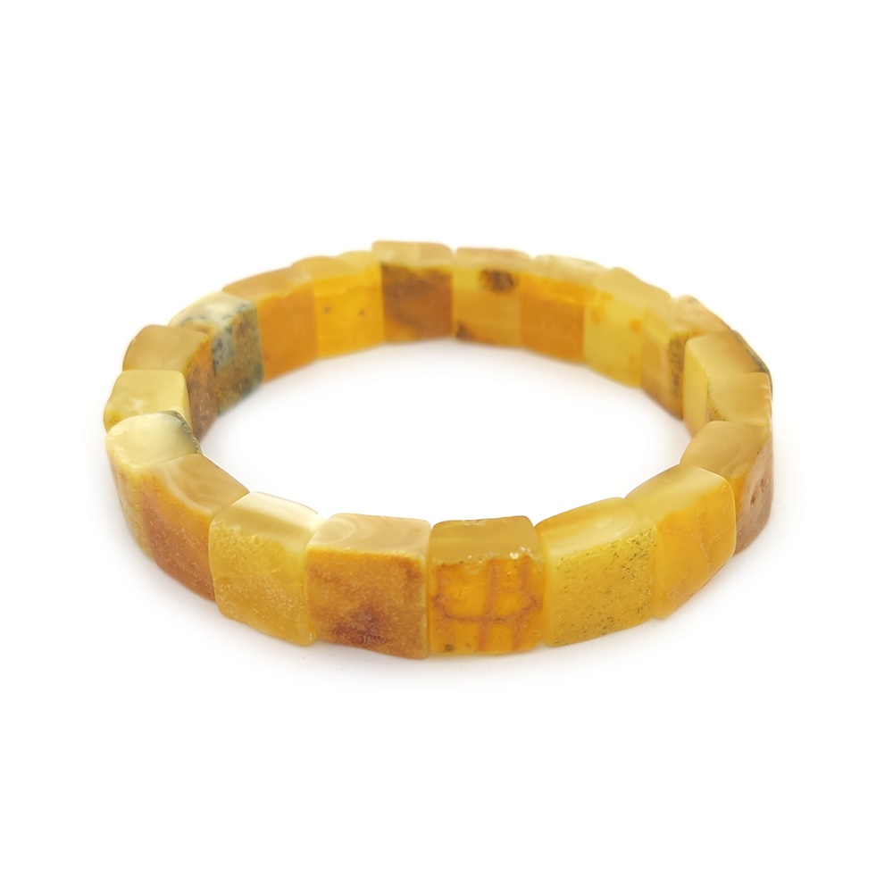 Браслет "Пластина" Янтарь
