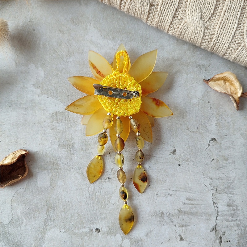 Брошь-кулон 