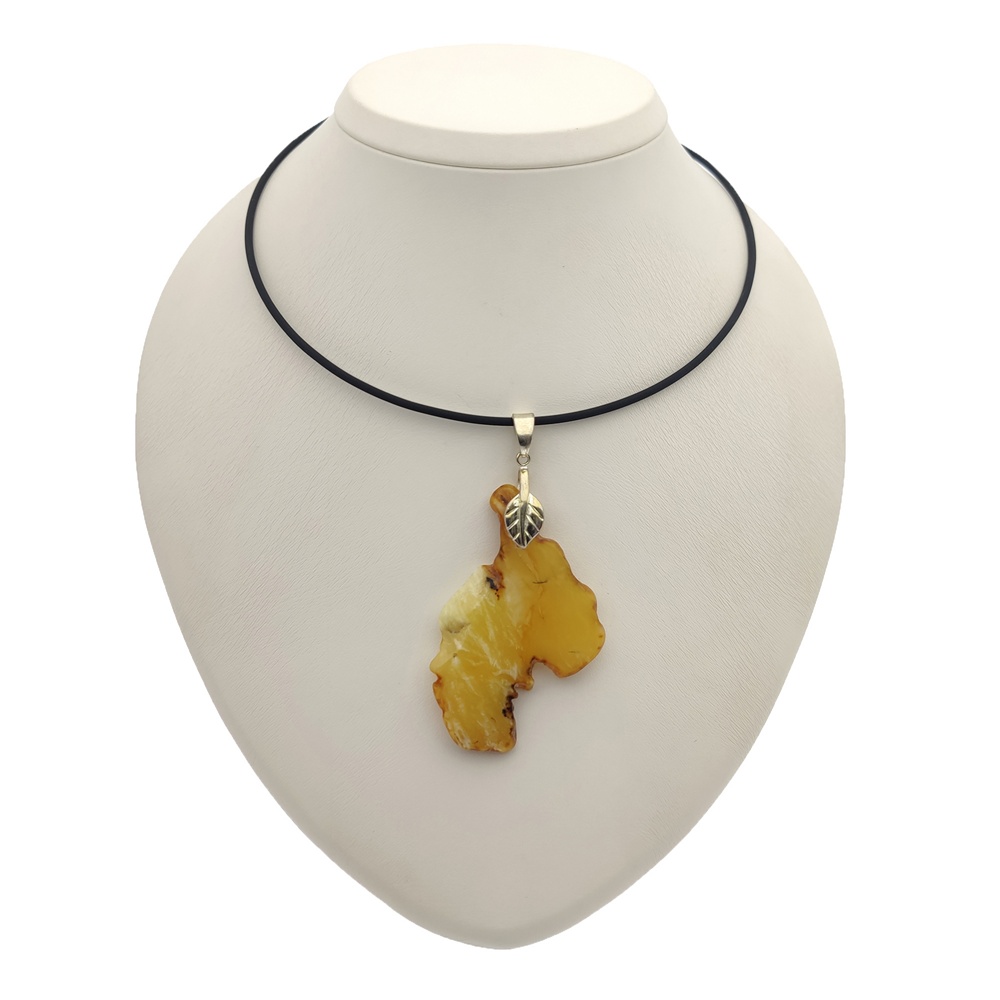 Колье янтарь 7301214077