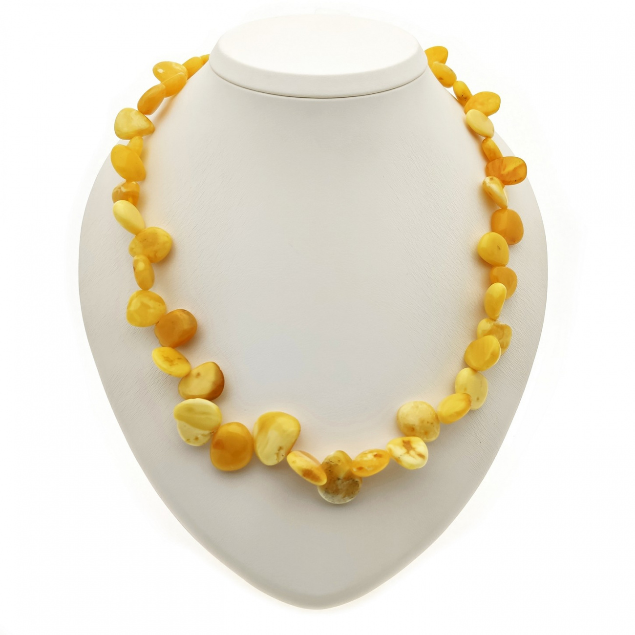 Бусы "Облепиха" янтарь